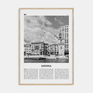 Savona Travel B&W Poster