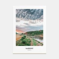 Saxony Portrait Color Poster
