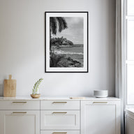 Sayulita Photo B&W Poster