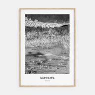 Sayulita Portrait B&W Poster