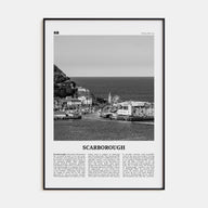 Scarborough Travel B&W Poster