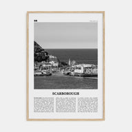 Scarborough Travel B&W Poster