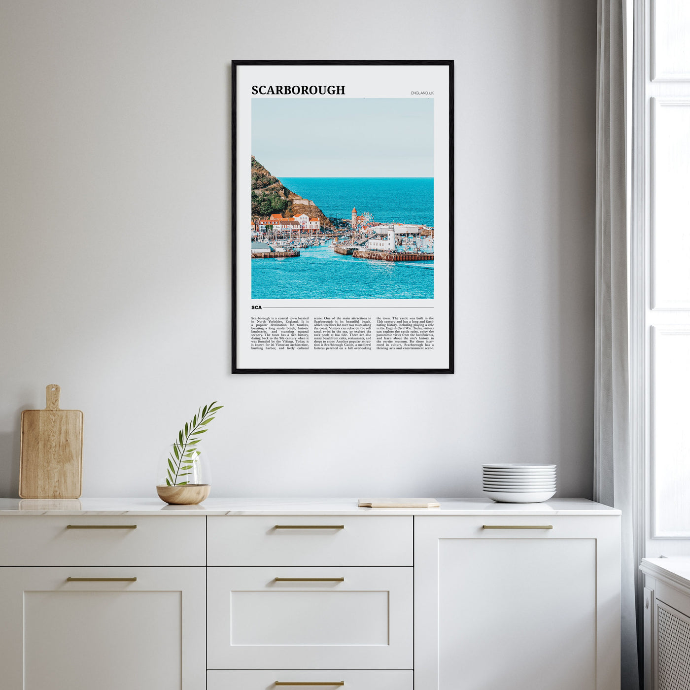 Scarborough Travel Color Poster