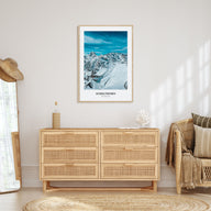 Schilthorn Portrait Color Poster