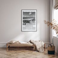 Schleswig-Holstein Travel B&W Poster