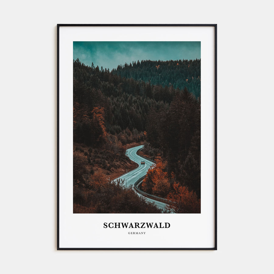 Schwarzwald Portrait Color Poster