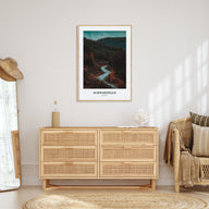 Schwarzwald Portrait Color Poster