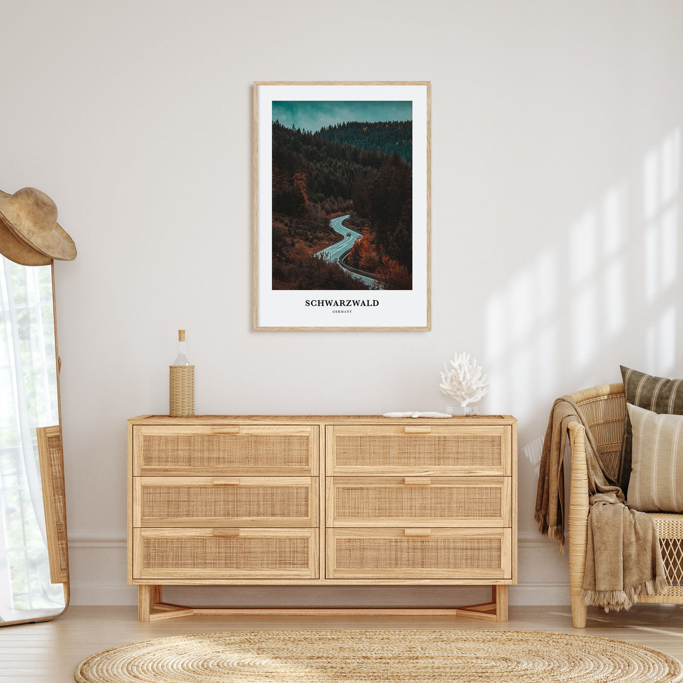 Schwarzwald Portrait Color Poster