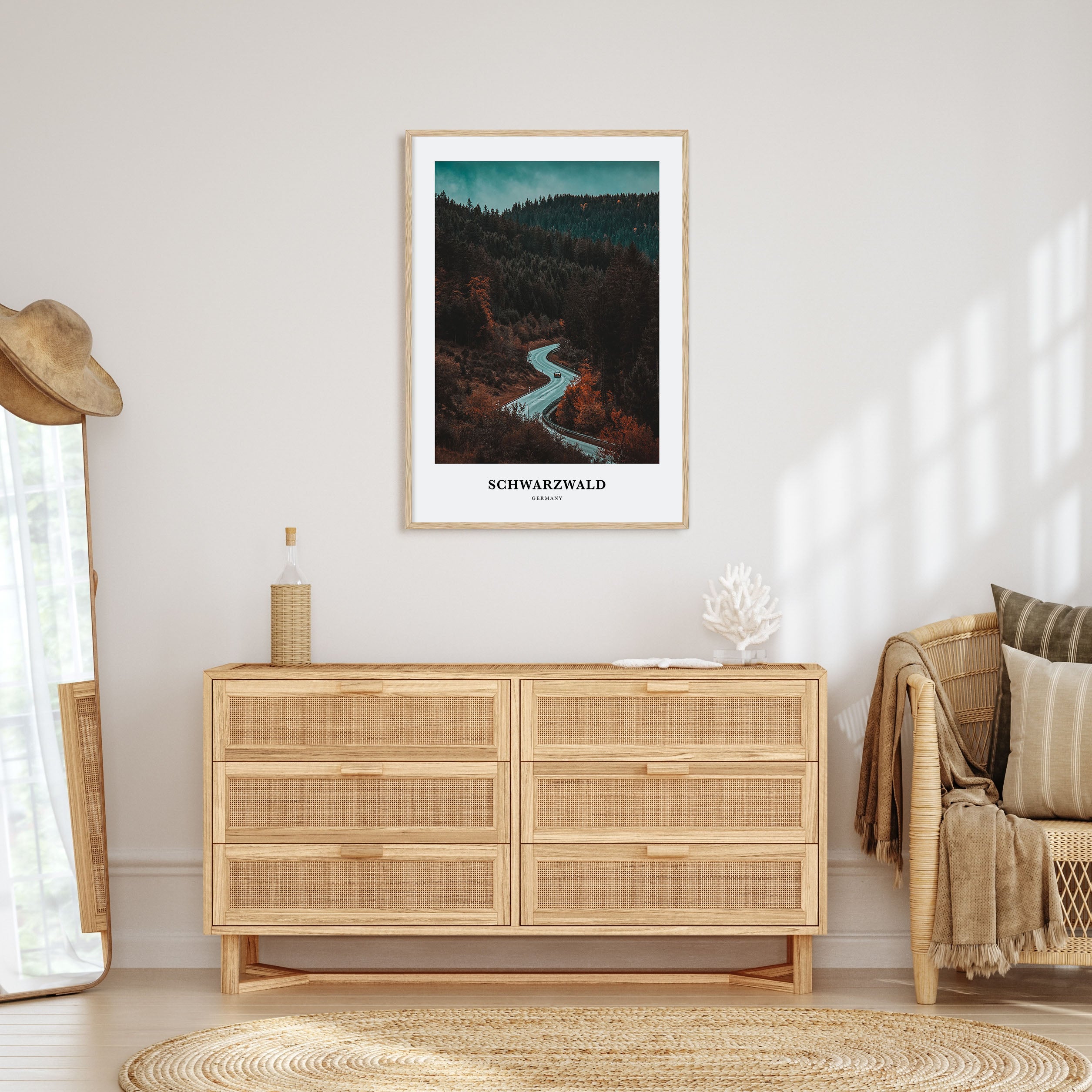 Schwarzwald Portrait Color Poster