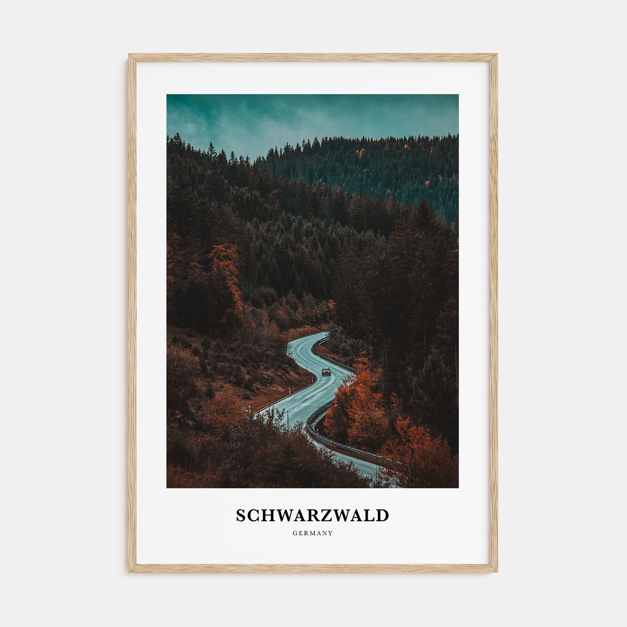 Schwarzwald Portrait Color Poster