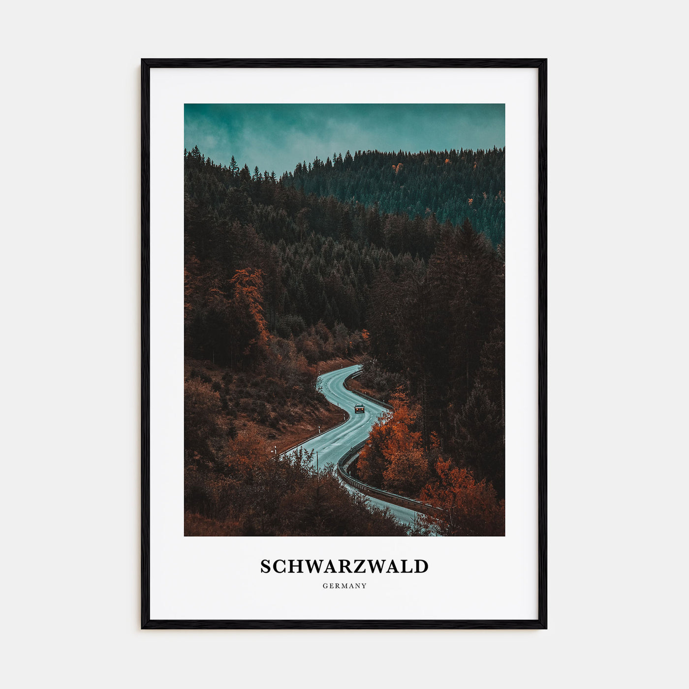 Schwarzwald Portrait Color Poster