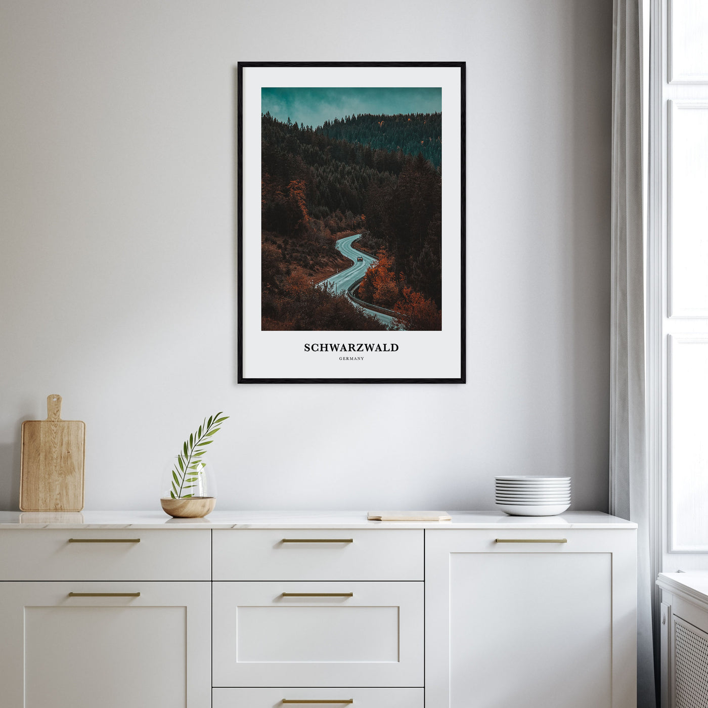 Schwarzwald Portrait Color Poster