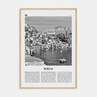 Scilla Travel B&W Poster