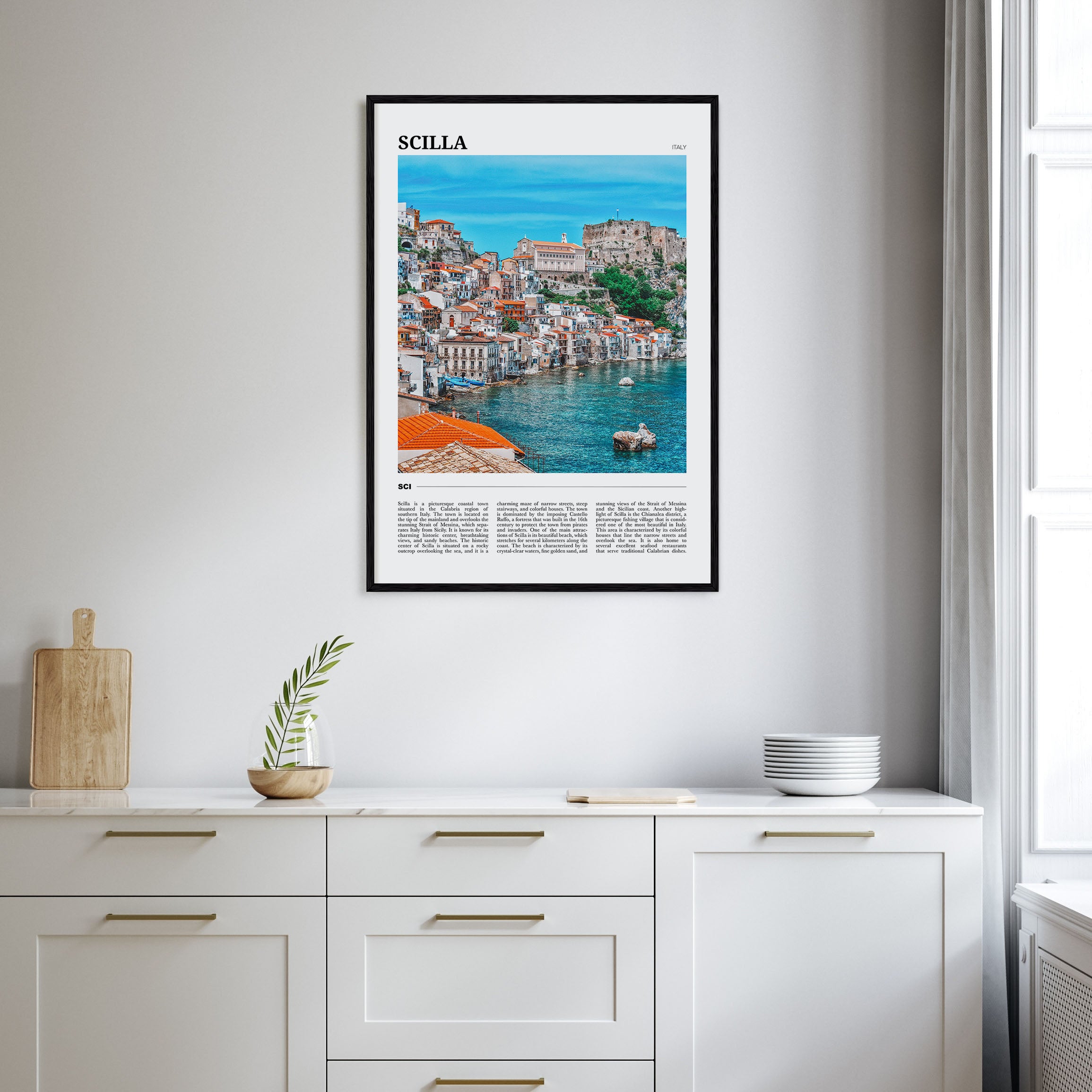 Scilla Travel Color Poster