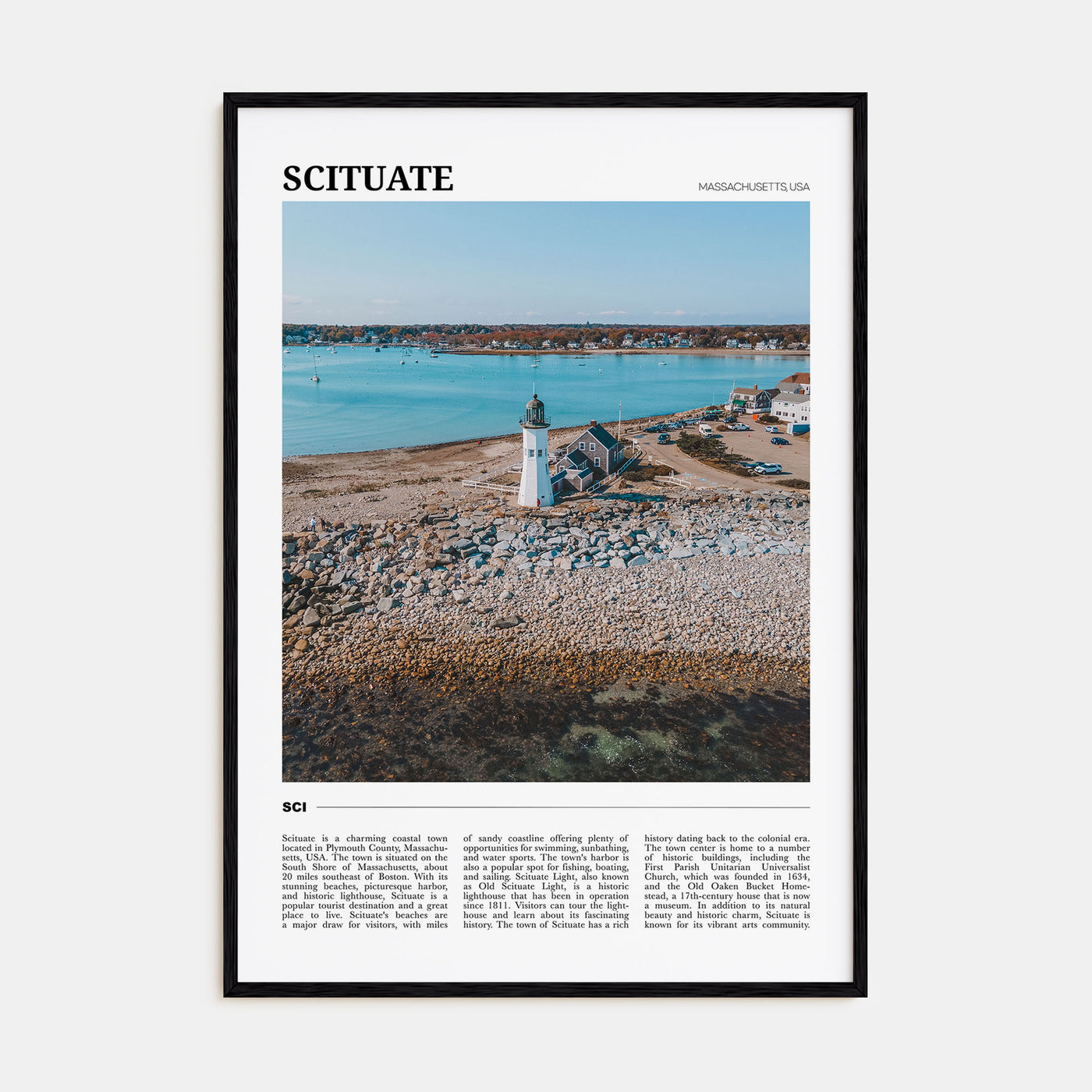 Scituate Travel Color Poster