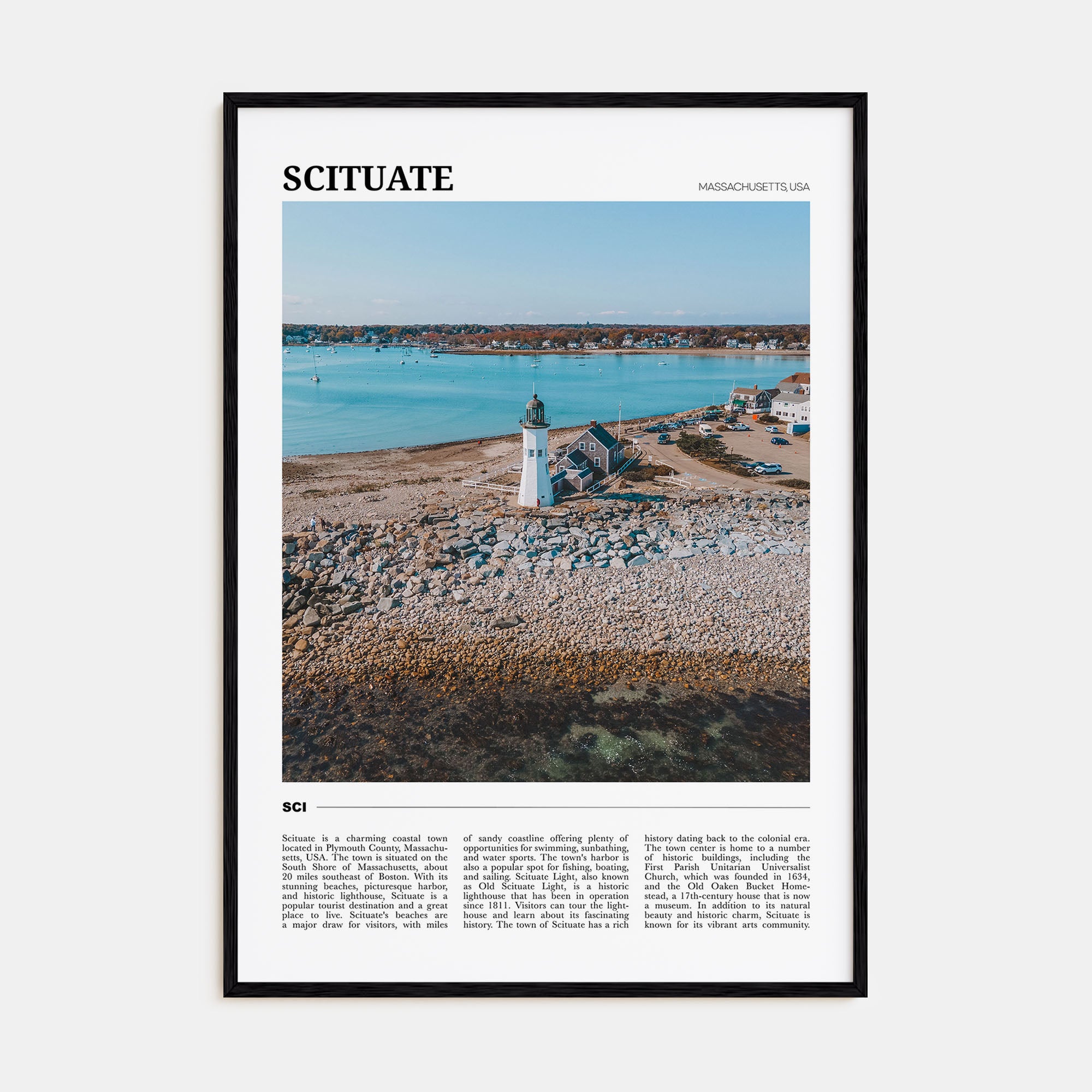 Scituate Travel Color Poster