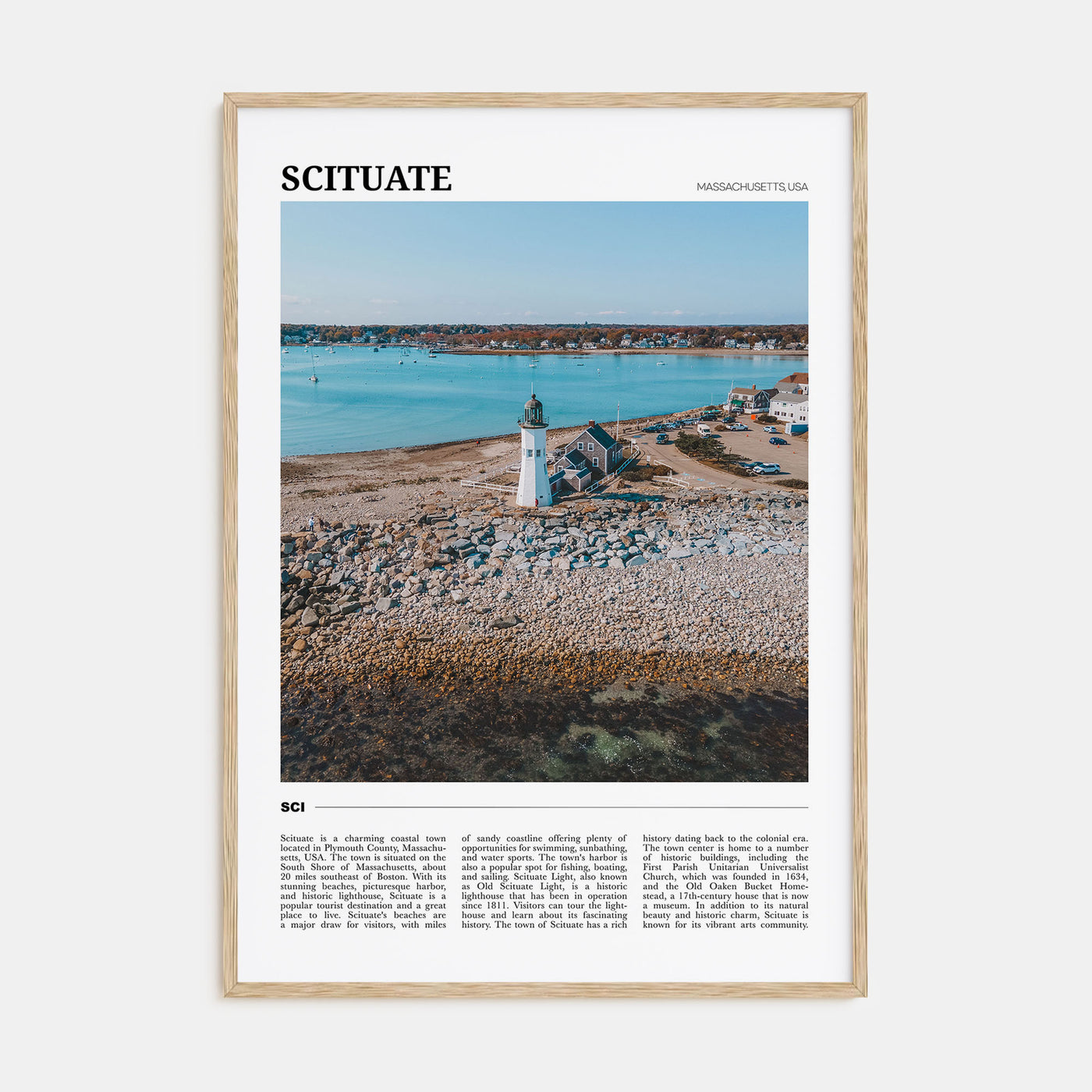 Scituate Travel Color Poster