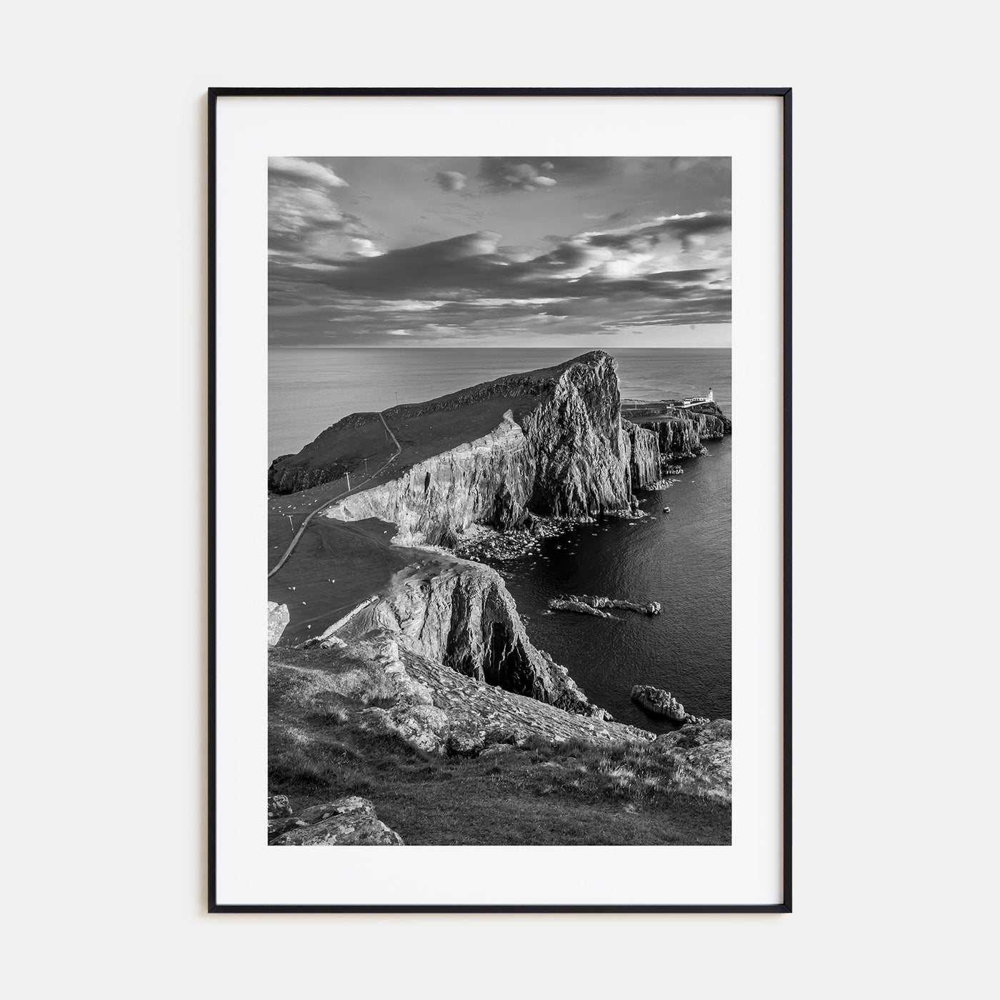 Scotland Photo B&W Poster