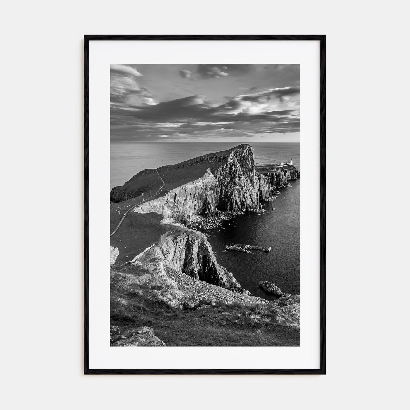 Scotland Photo B&W Poster