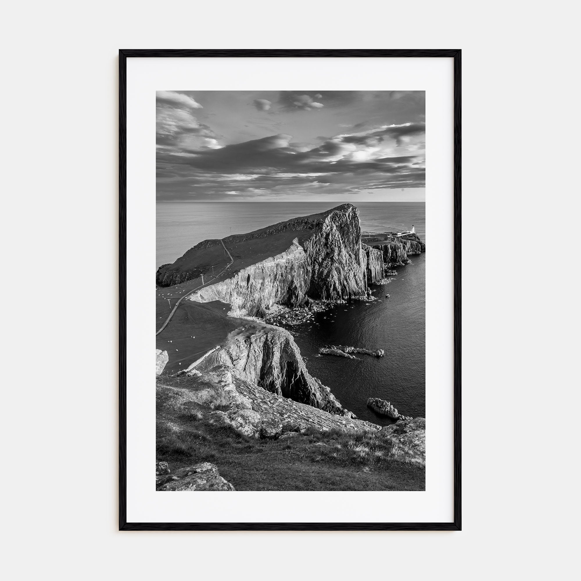 Scotland Photo B&W Poster