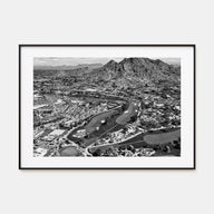 Scottsdale Landscape B&W Poster
