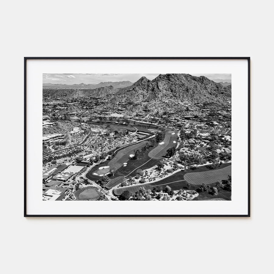 Scottsdale Landscape B&W Poster