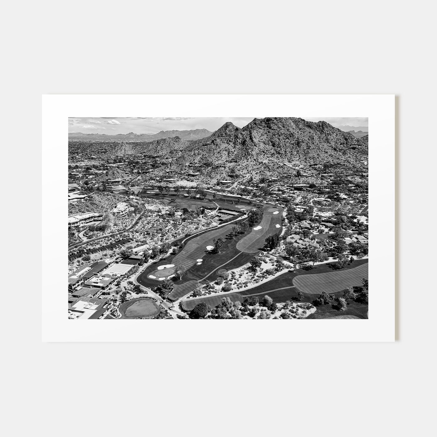 Scottsdale Landscape B&W Poster