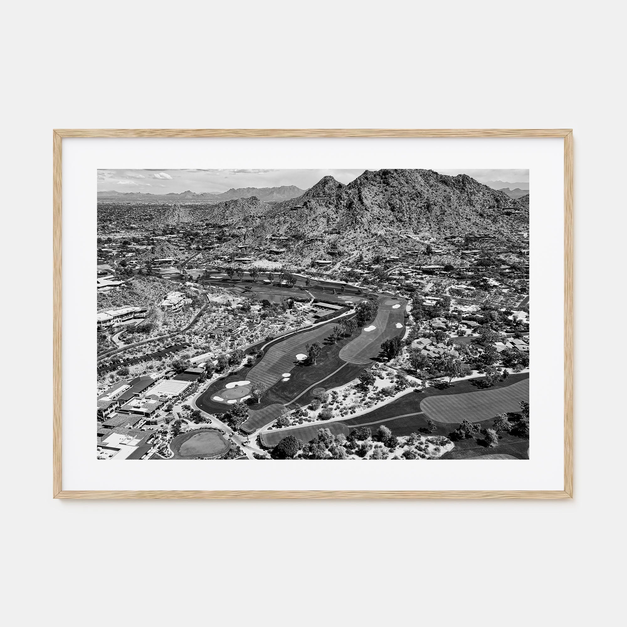 Scottsdale Landscape B&W Poster