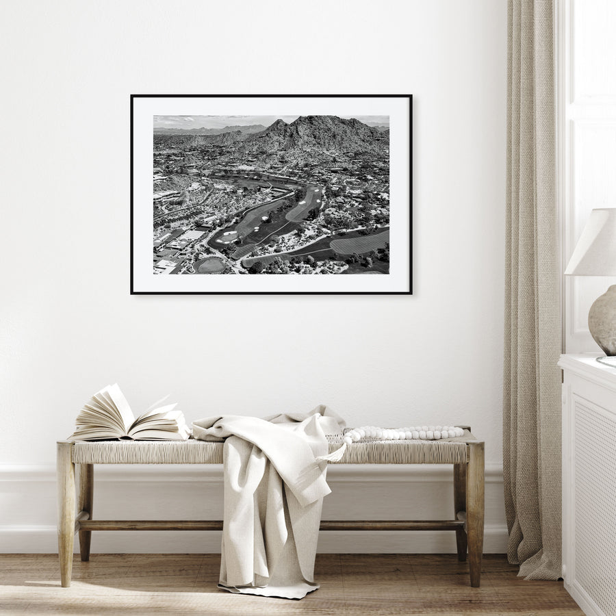 Scottsdale Landscape B&W Poster