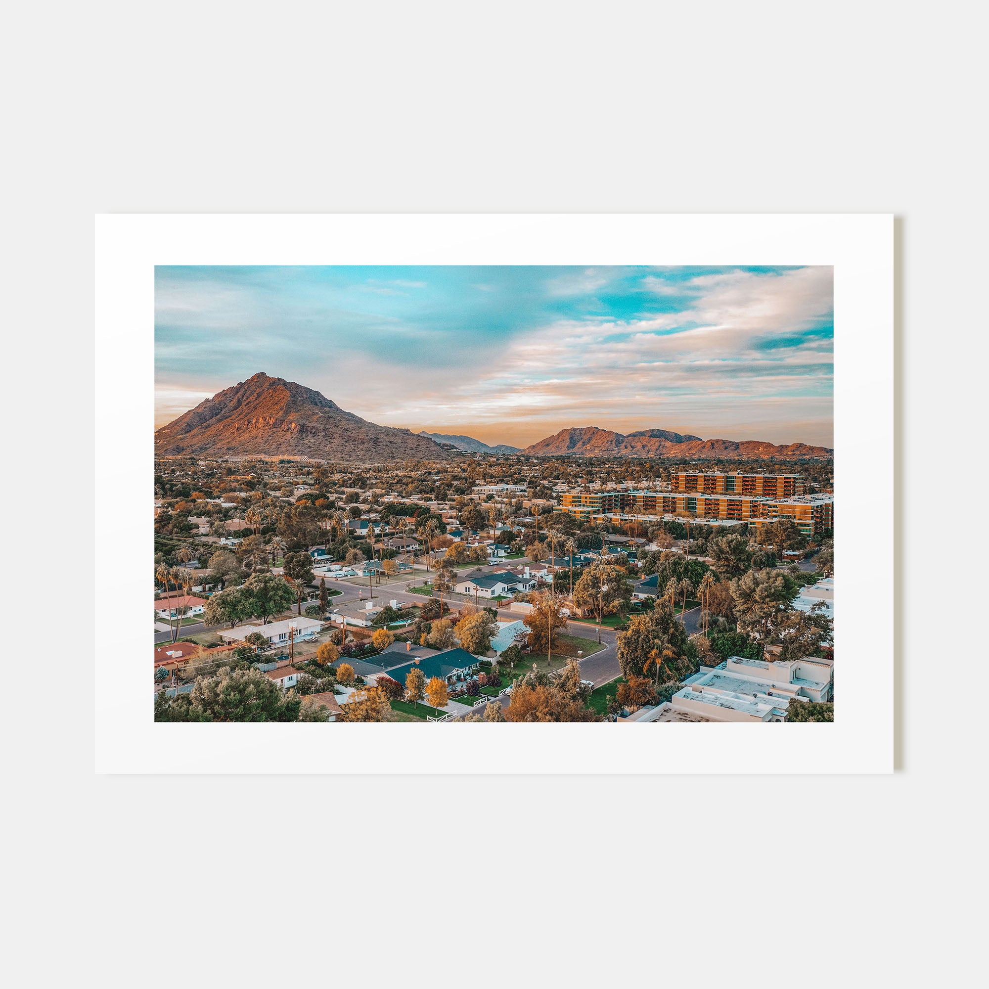 Scottsdale Landscape Color Poster