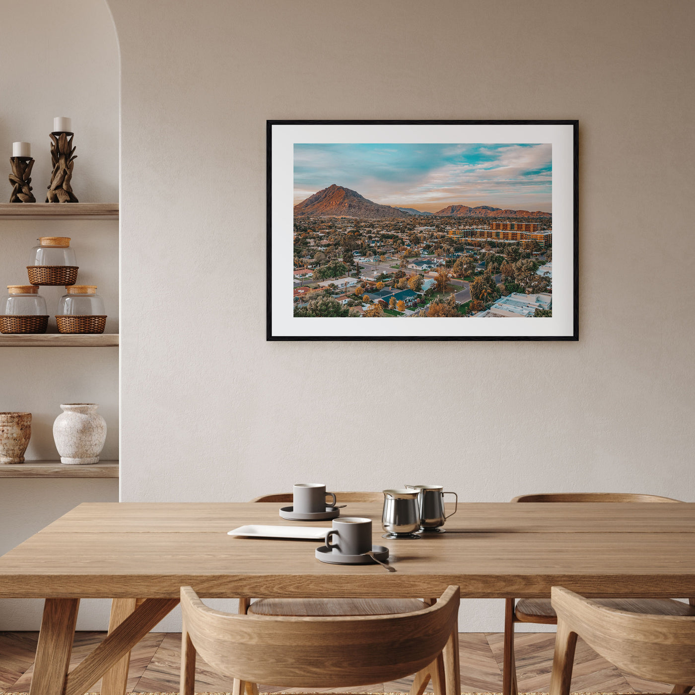 Scottsdale Landscape Color Poster
