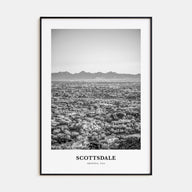 Scottsdale Portrait B&W No 1 Poster
