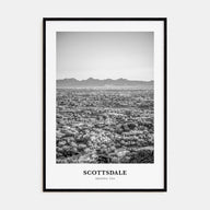 Scottsdale Portrait B&W No 1 Poster