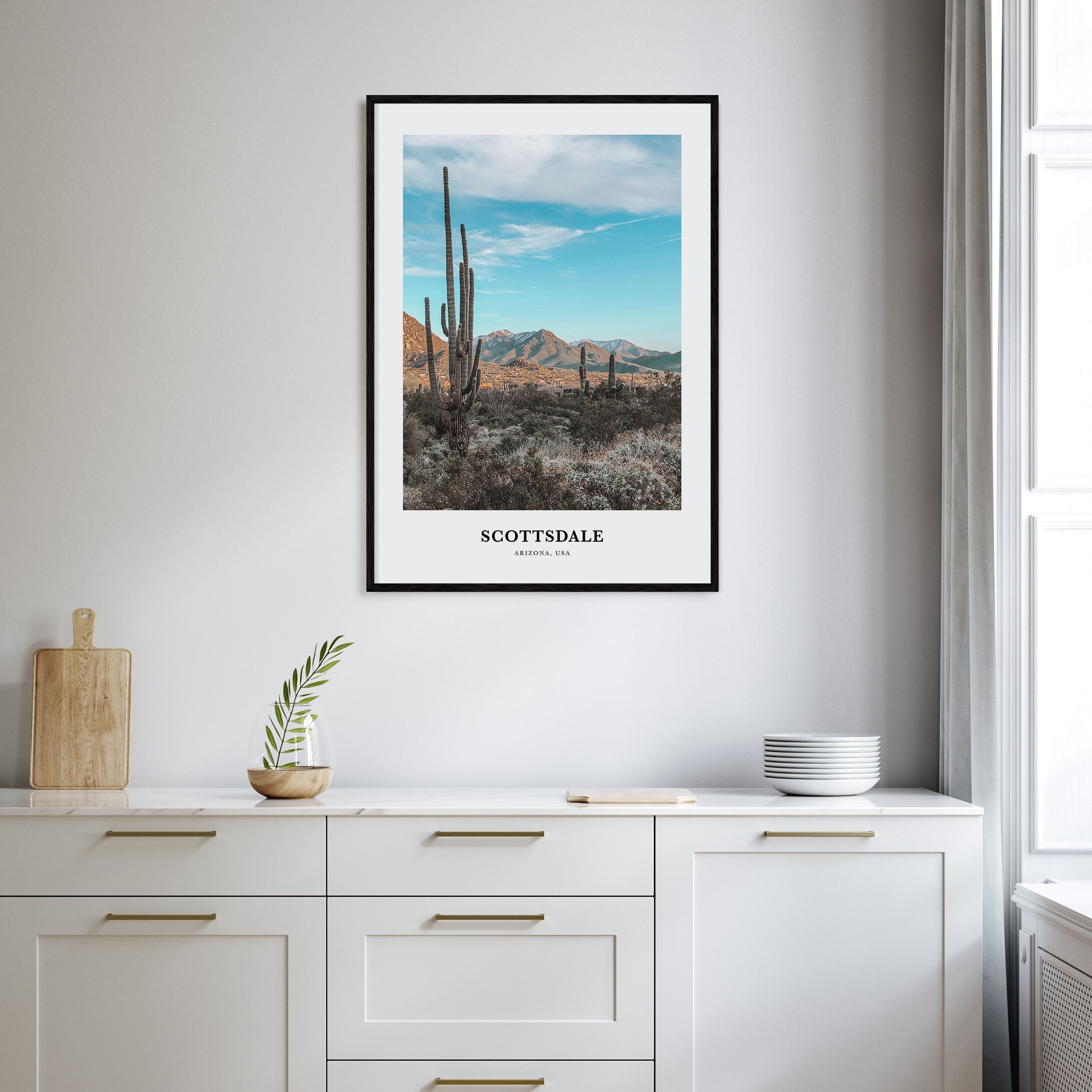 Scottsdale Portrait Color Poster