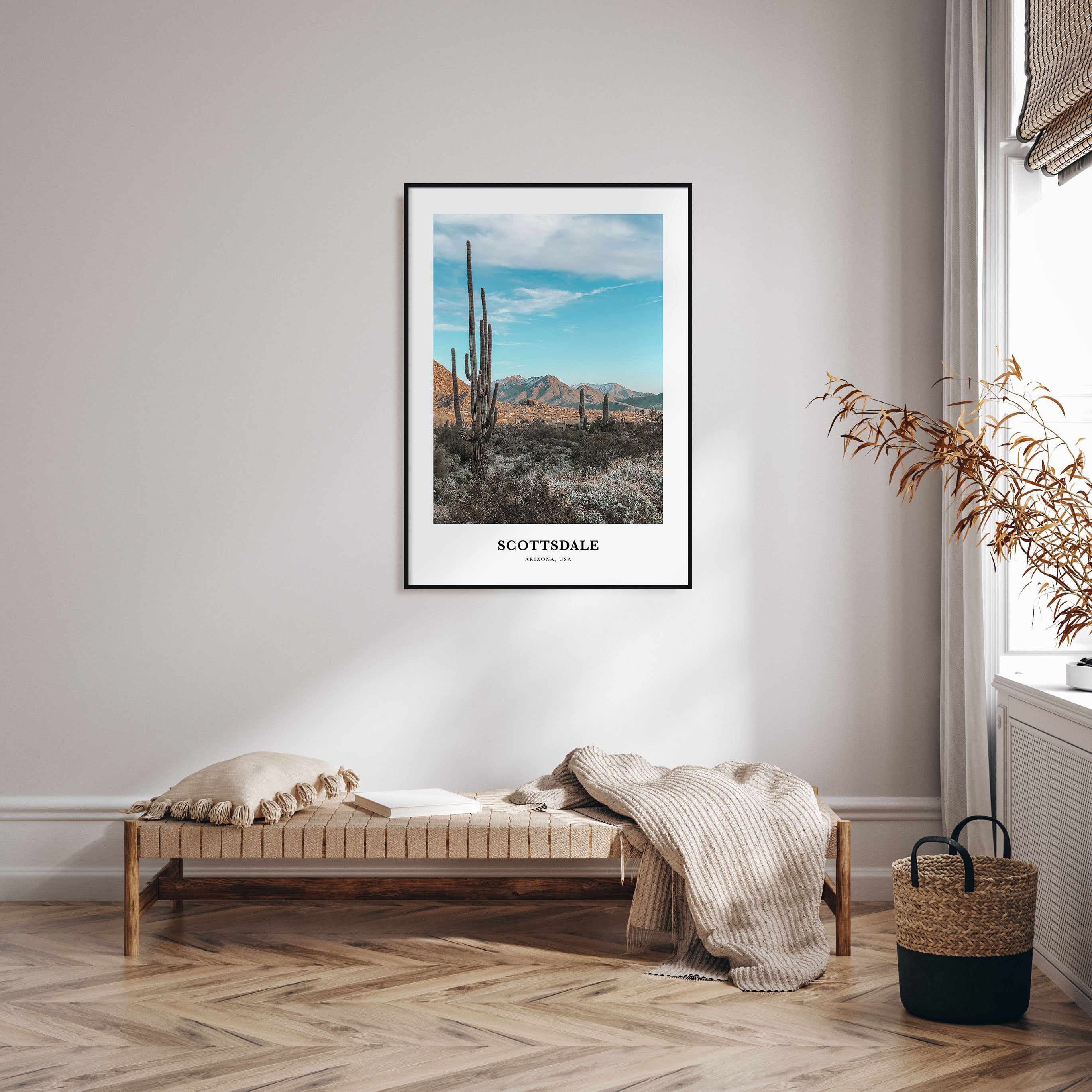 Scottsdale Portrait Color Poster