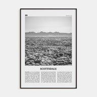 Scottsdale Travel B&W No 2 Poster