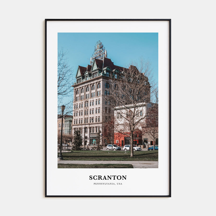 Scranton Portrait Color Poster