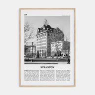 Scranton Travel B&W No 1 Poster