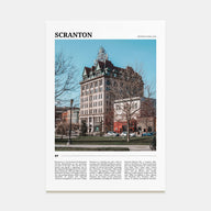 Scranton Travel Color Poster