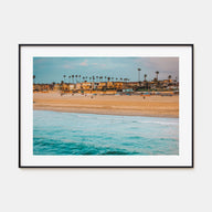 Seal Beach Landscape Color Poster