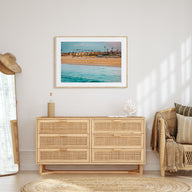 Seal Beach Landscape Color Poster