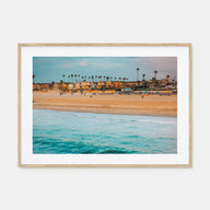 Seal Beach Landscape Color Poster