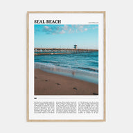 Seal Beach Travel Color No 2 Poster
