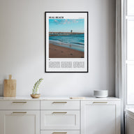 Seal Beach Travel Color No 2 Poster