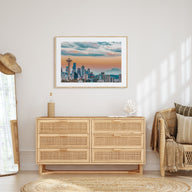 Seattle Landscape Color Poster