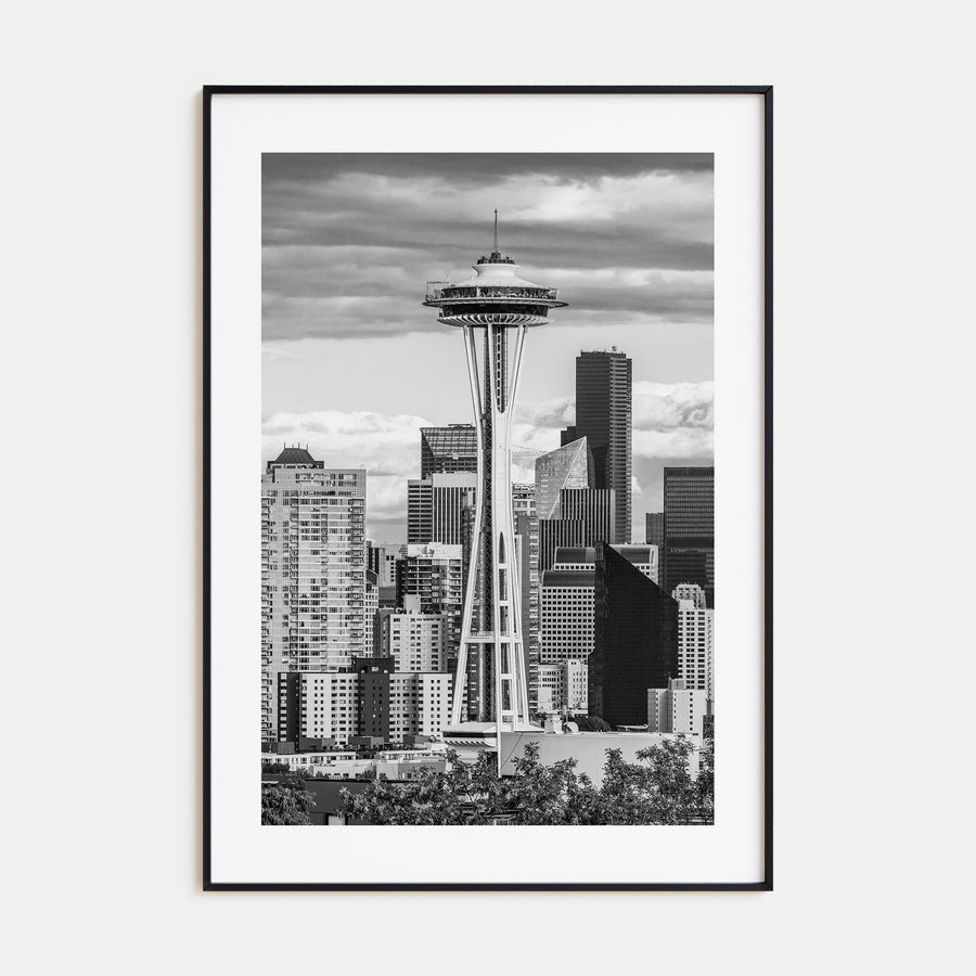 Seattle Photo B&W No 1 Poster
