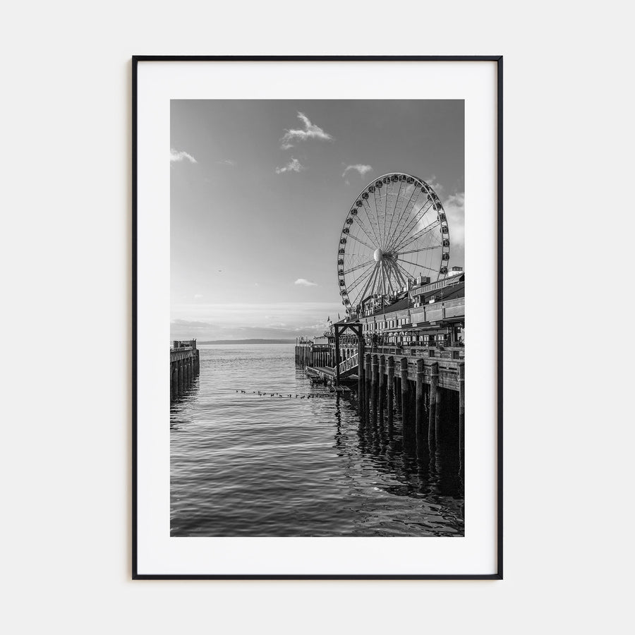 Seattle Photo B&W No 4 Poster