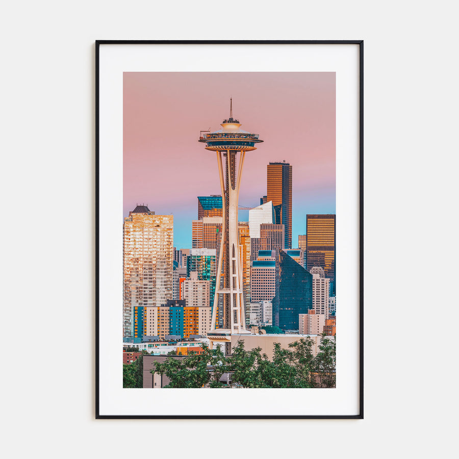 Seattle Photo Color No 1 Poster