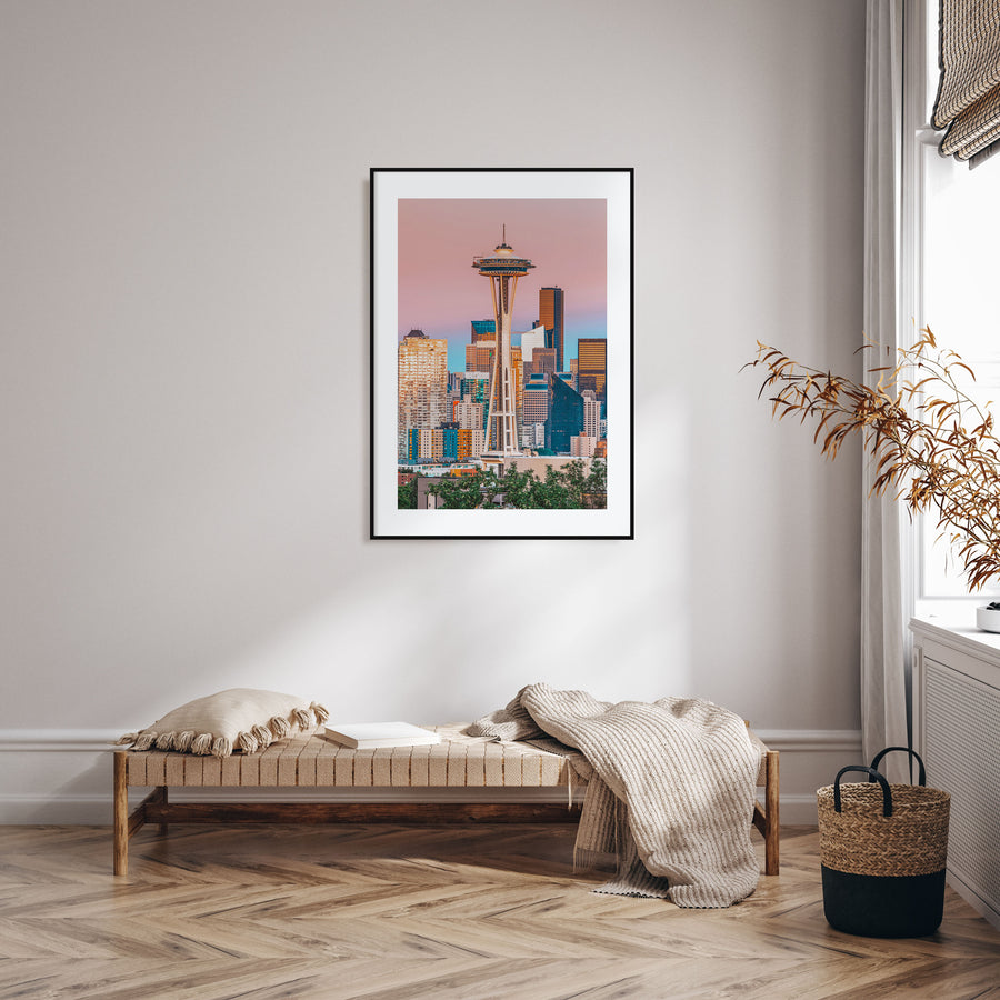 Seattle Photo Color No 1 Poster