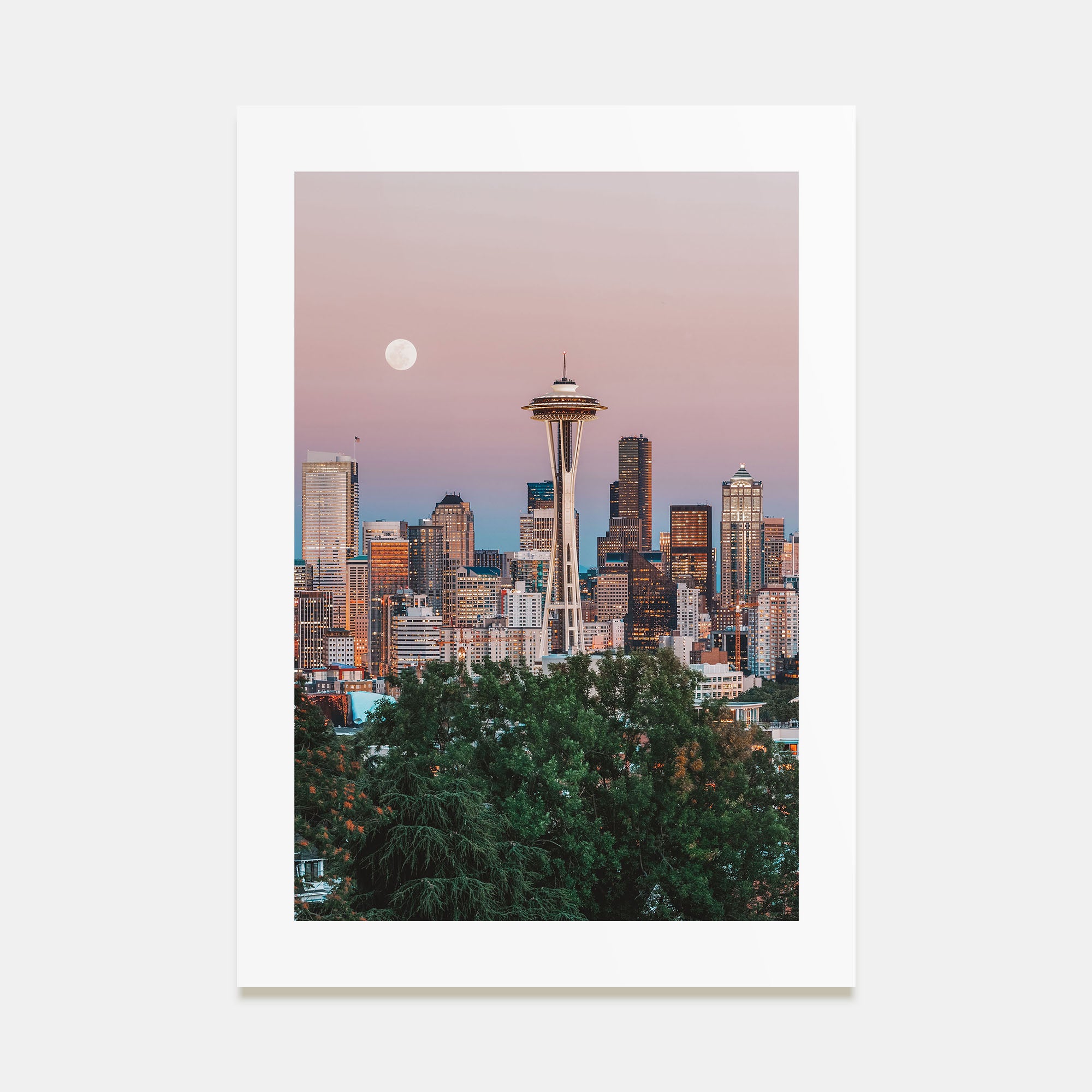 Seattle Photo Color No 2 Poster